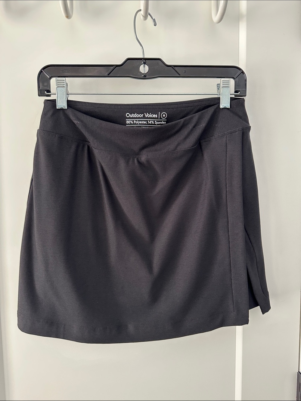 Outdoor Voices Black Performance Skort